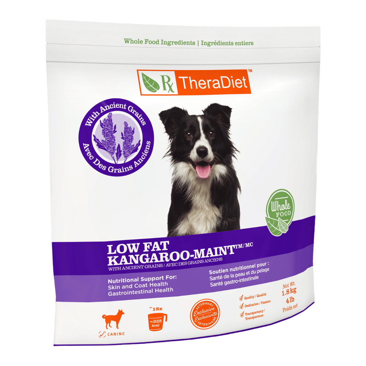 High quality low fat dog food best sale