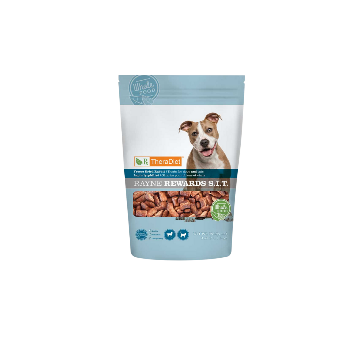 Rayne Rewards Simple Ingredient Treats Freeze Dried Rabbit